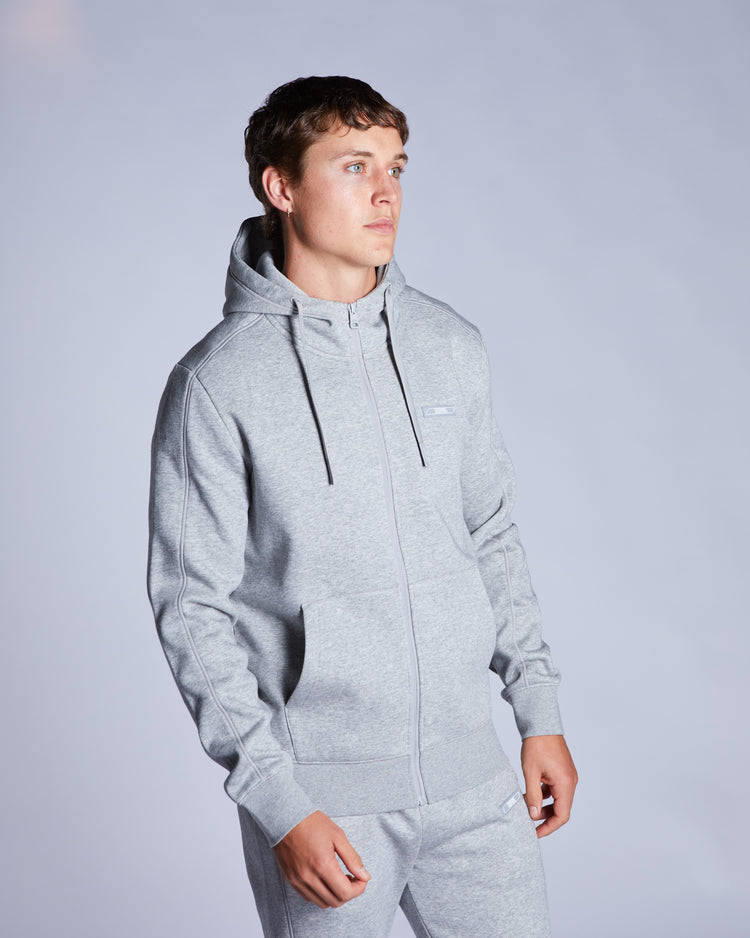 Adrian Zipper Dragon Grey Marl