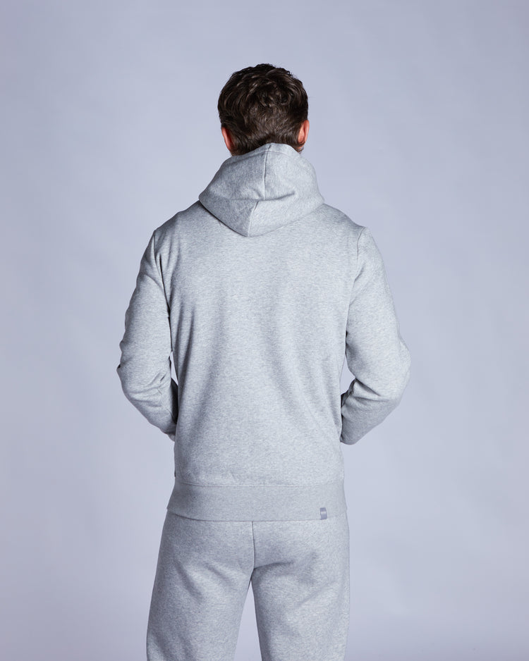 Adrian Zipper Dragon Grey Marl