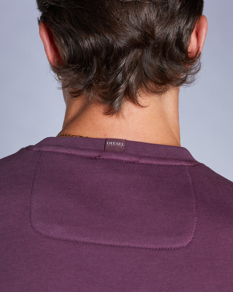 Alec Sweatshirt Damson Plum