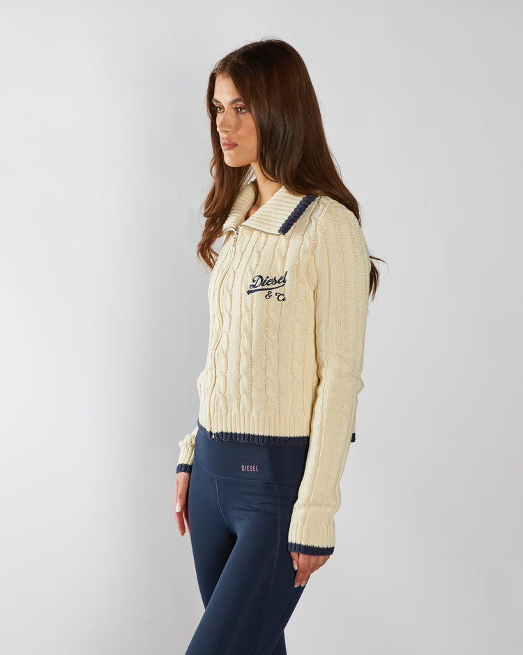 Althea Knit Ivory Petal