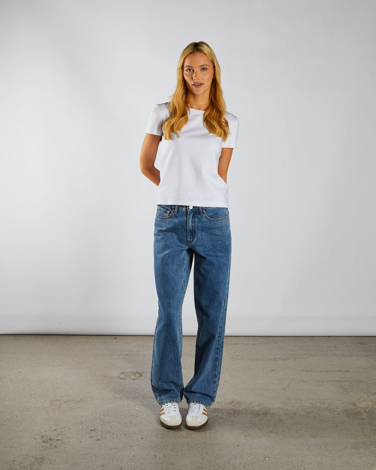 Scout Relaxed Straight Jean Medium Blue