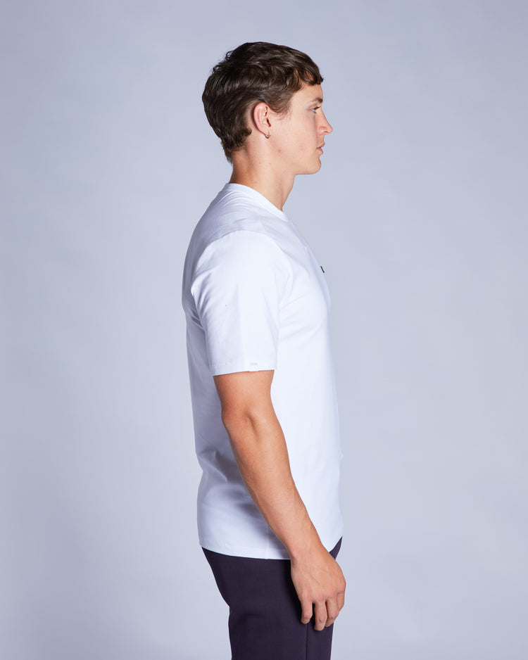 Amos Tee White Wash