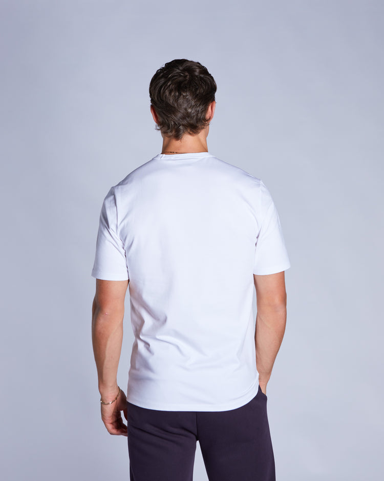 Amos Tee White Wash
