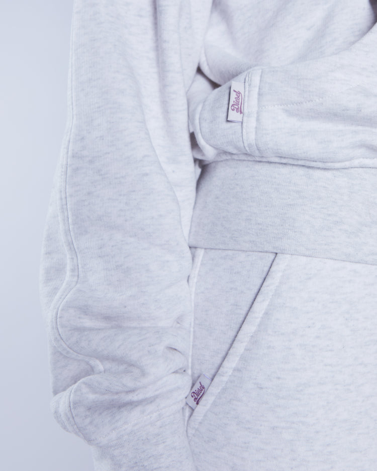 Annie Half Zip Grey Marl