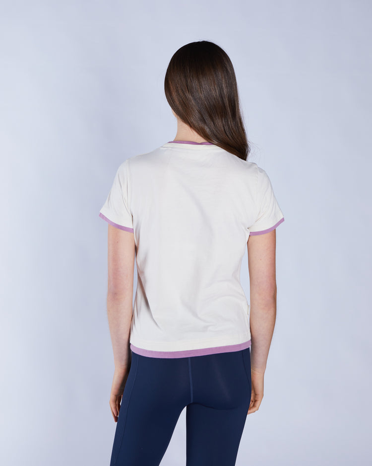 Arlette Tee Ivory Petal