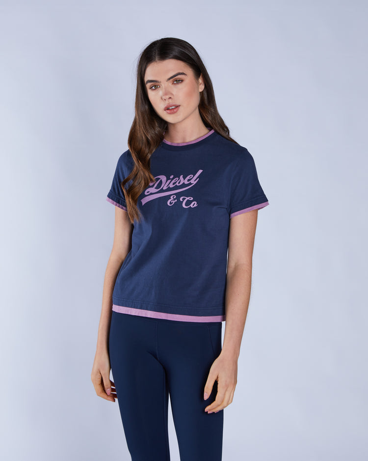 Arlette Tee Navy Blossom