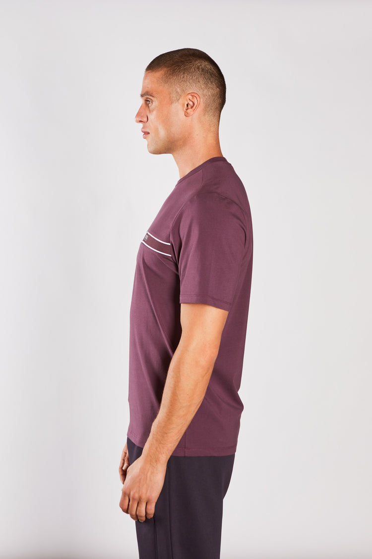Arno Tee Damson Plum