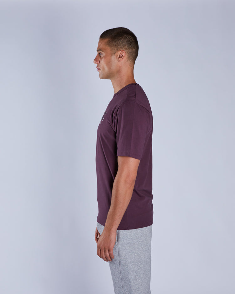 Aron Tee Damson Plum