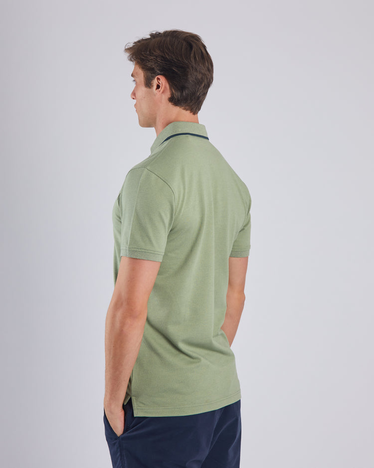 Axel Polo Sugarcane Green