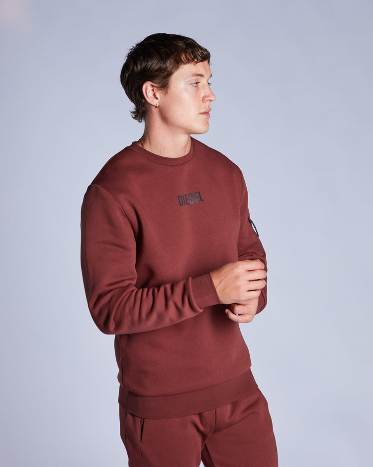 Balthazar Sweatshirt Brick Red