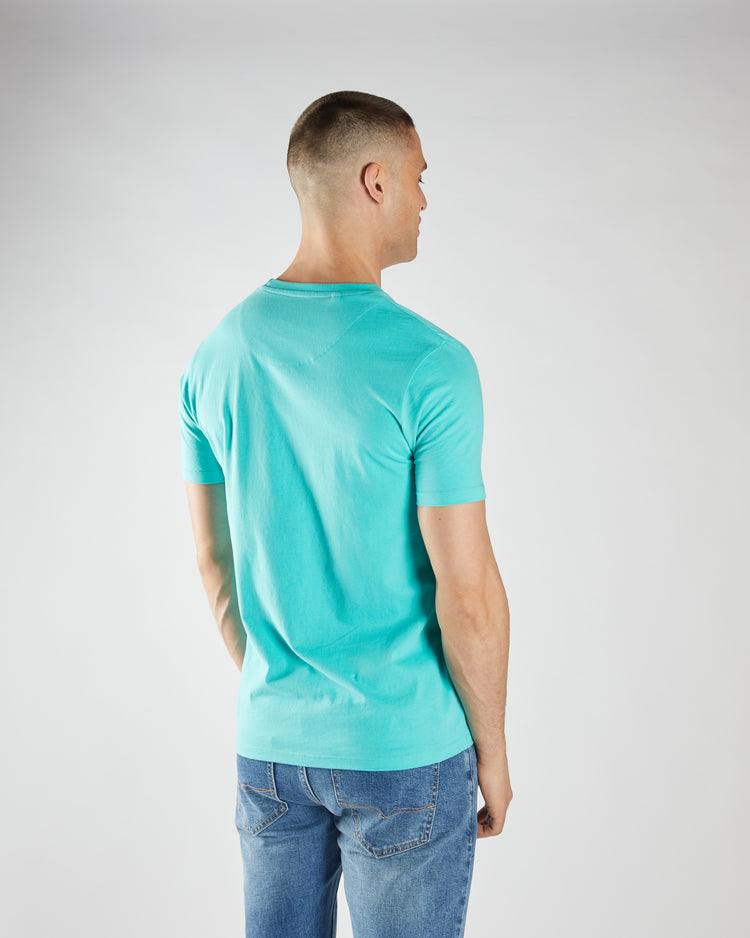 Basic Caden O Neck Tee Sea Glass