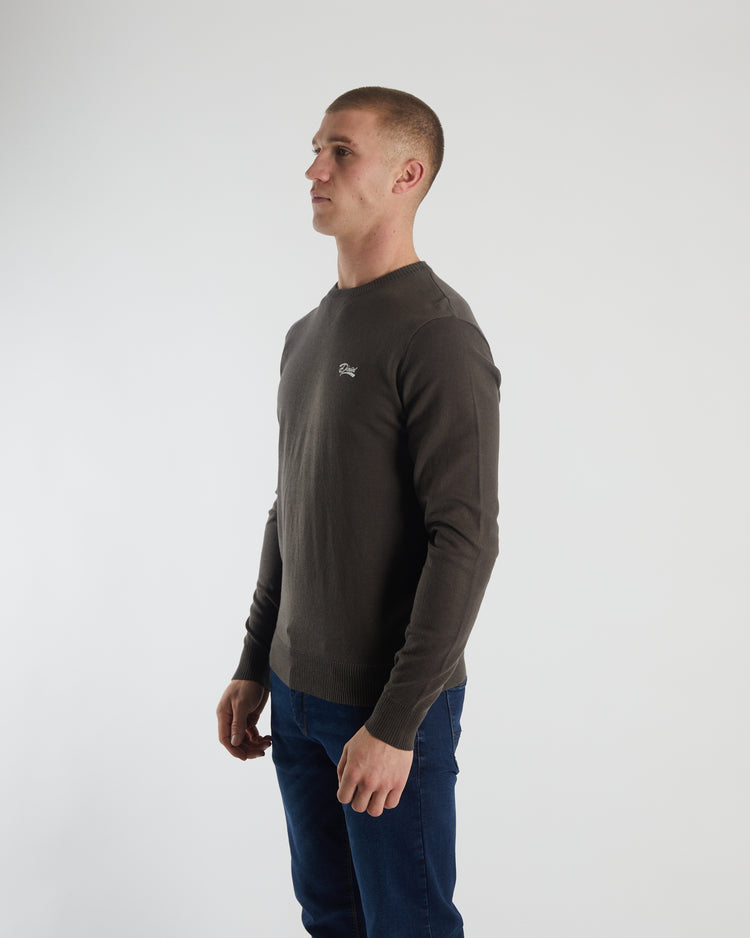 Dylan Round Neck Peat Moss