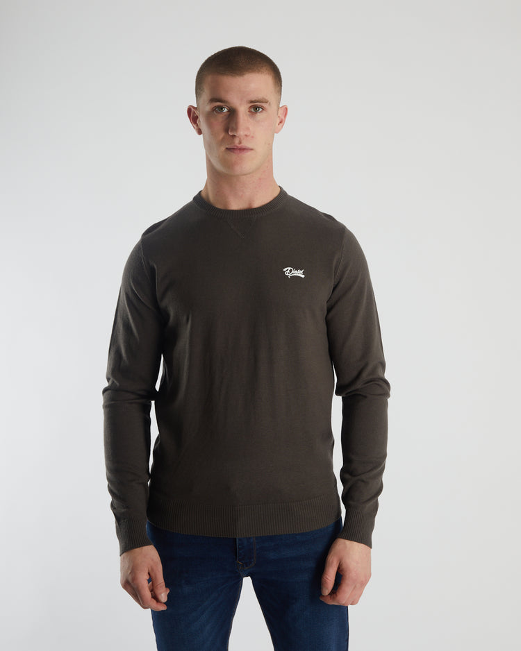 Dylan Round Neck Peat Moss