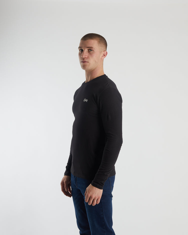 Basic Nilo  L/S Tee Black