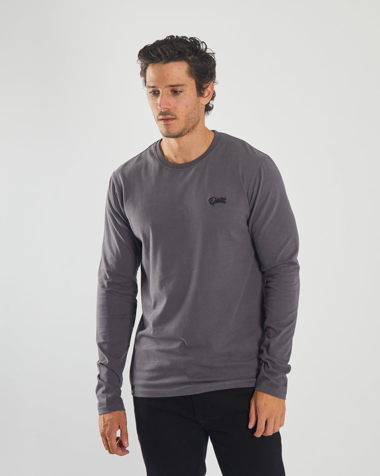Basic Nilo L/S Tee Scorpian Grey