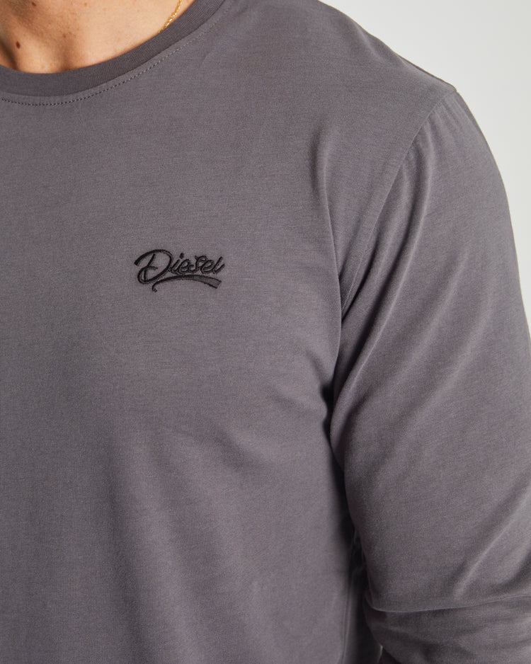 Basic Nilo L/S Tee Scorpian Grey