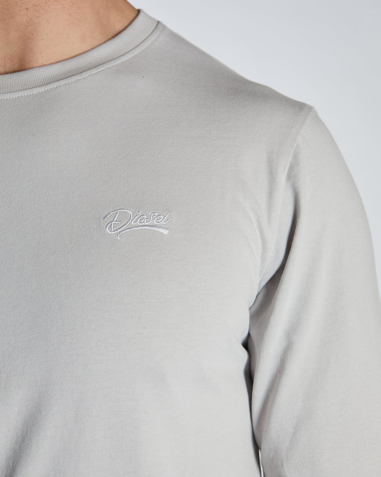 Basic Nilo Ls Tee Distant Grey