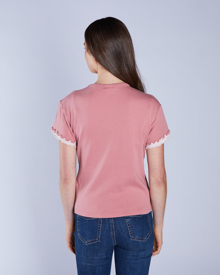 Bay Tee Blushed Rouje