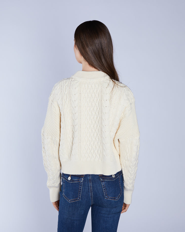 Bell Knit Ivory Cream