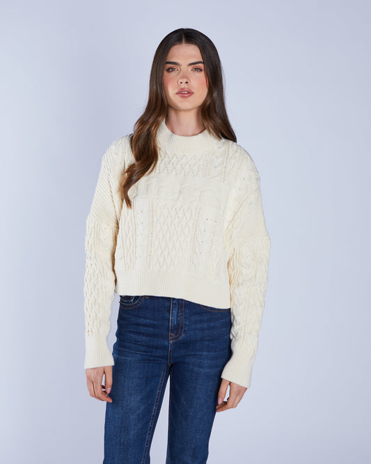 Bell Knit Ivory Cream