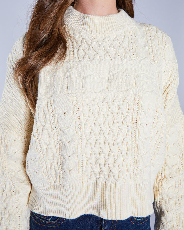Bell Knit Ivory Cream