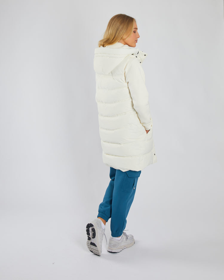 Bena Gilet Powder White