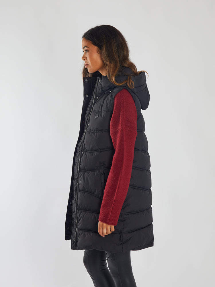 Bena Gilet Jet Black