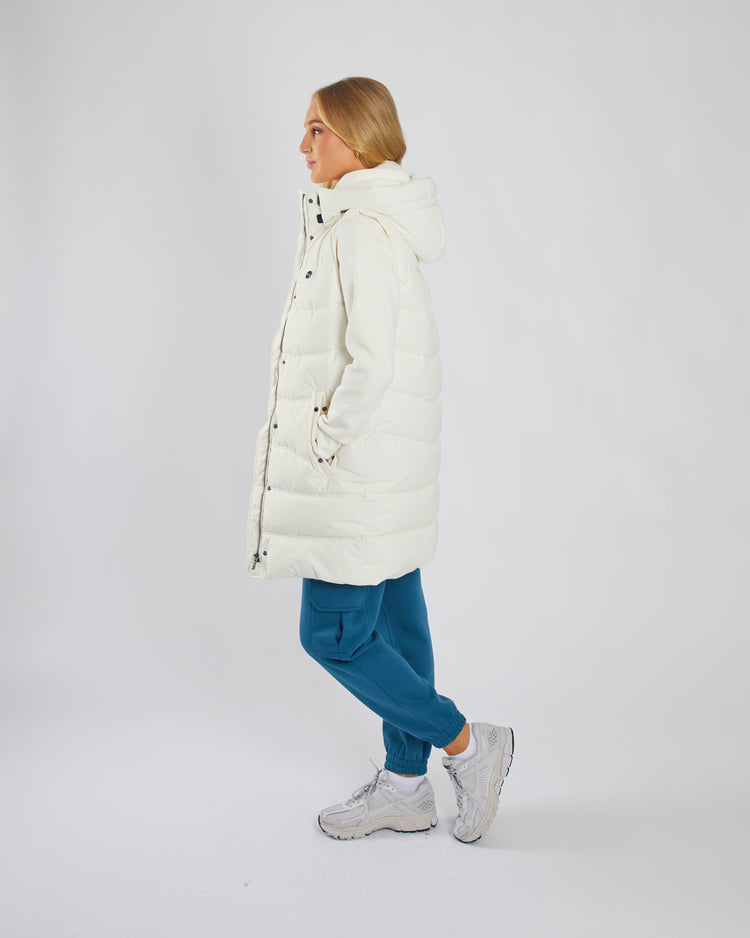 Bena Gilet Powder White