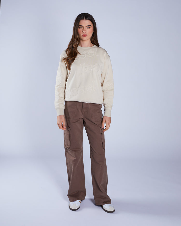 Tasmin Cargo Pant Pudding Brown