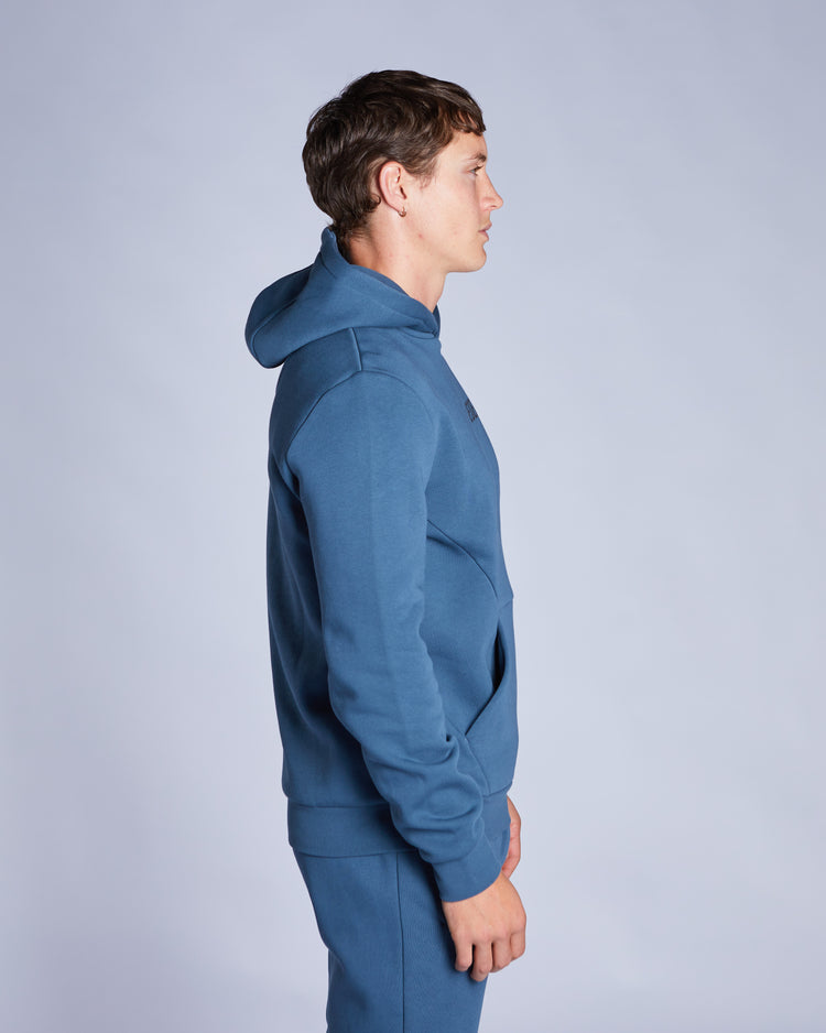 Besian Hoodie Steel Blue