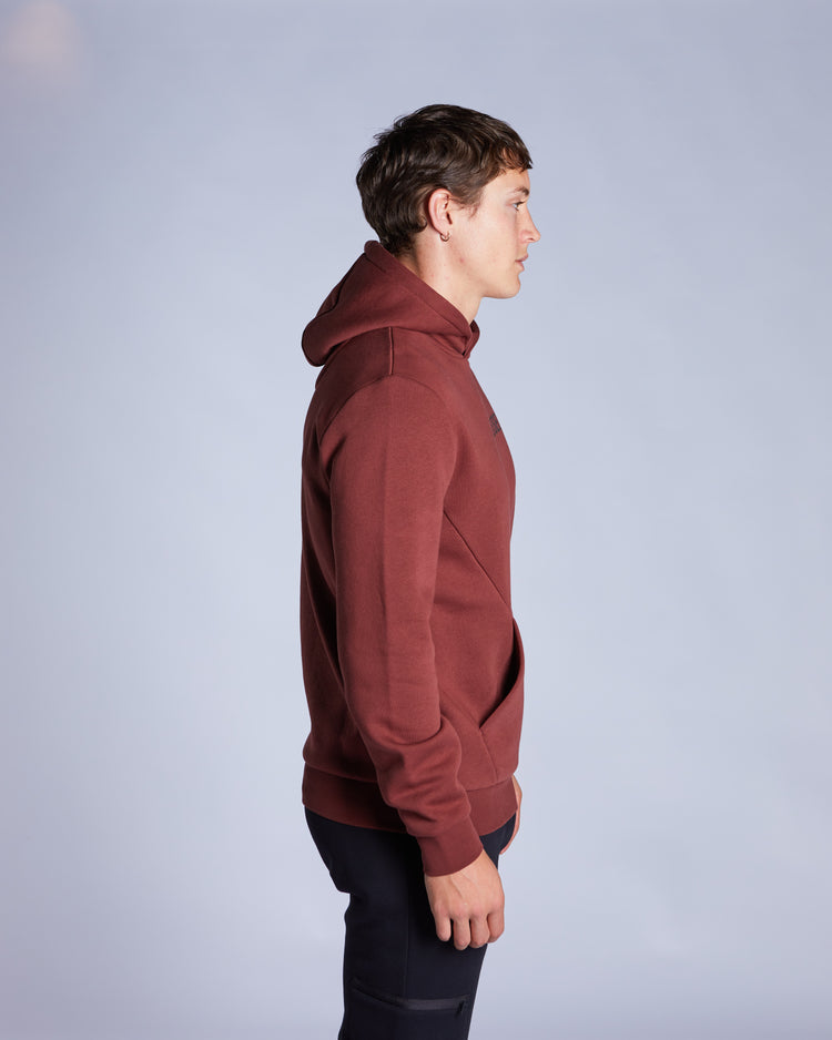 Besian Hoodie Brick Red