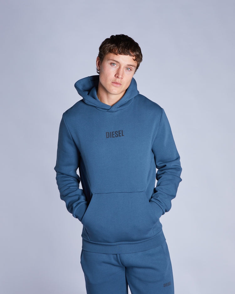 Besian Hoodie Steel Blue