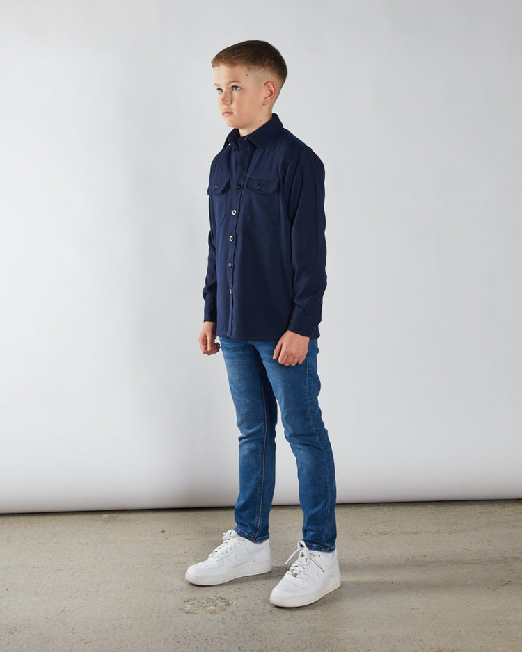 Brady Overshirt Navy
