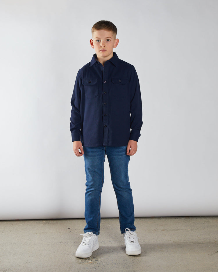 Brady Overshirt Navy