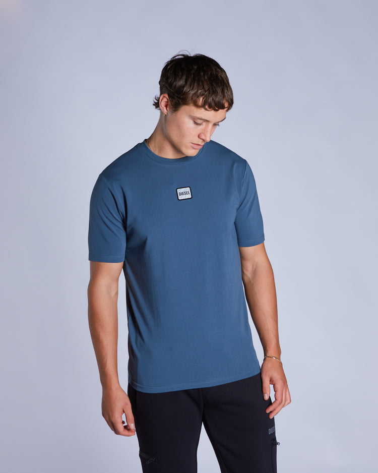 Brock Tee Steel Blue