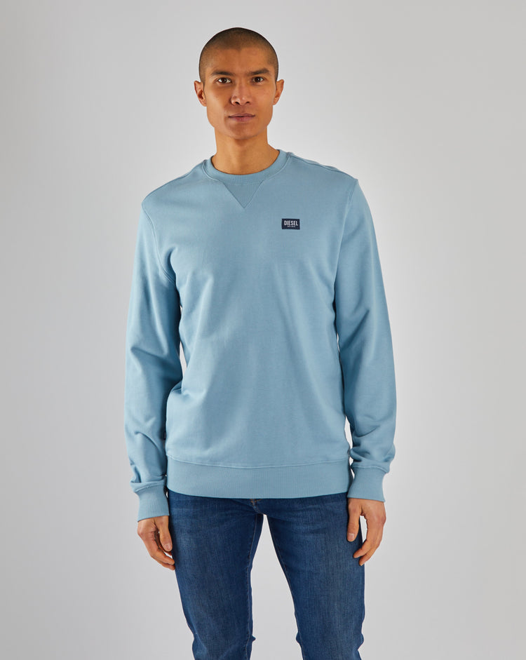 Brandon Sweatshirt Pebble Blue