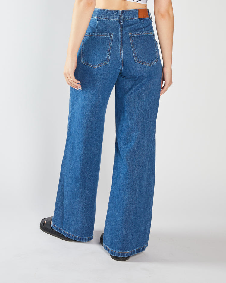 Cameron Wide Leg Medium Blue