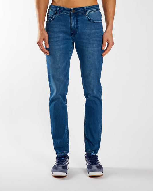 Carter Slim Tapered Medium Blue