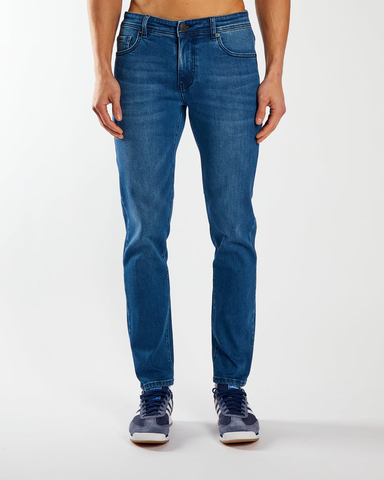 Carter Slim Tapered Medium Blue