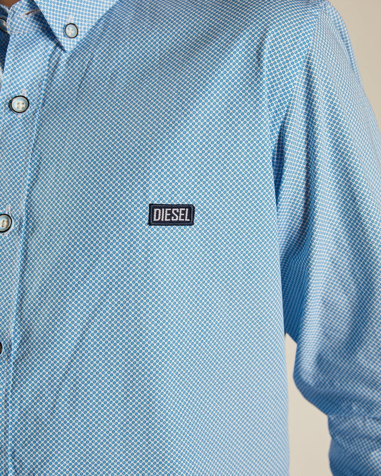 Casen Shirt Blue Dot