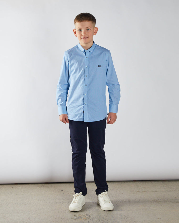 Casen Shirt Blue Dot
