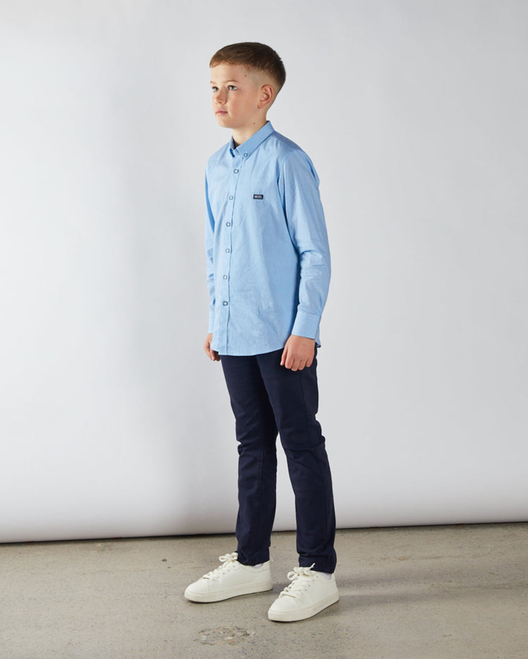 Casen Shirt Blue Dot