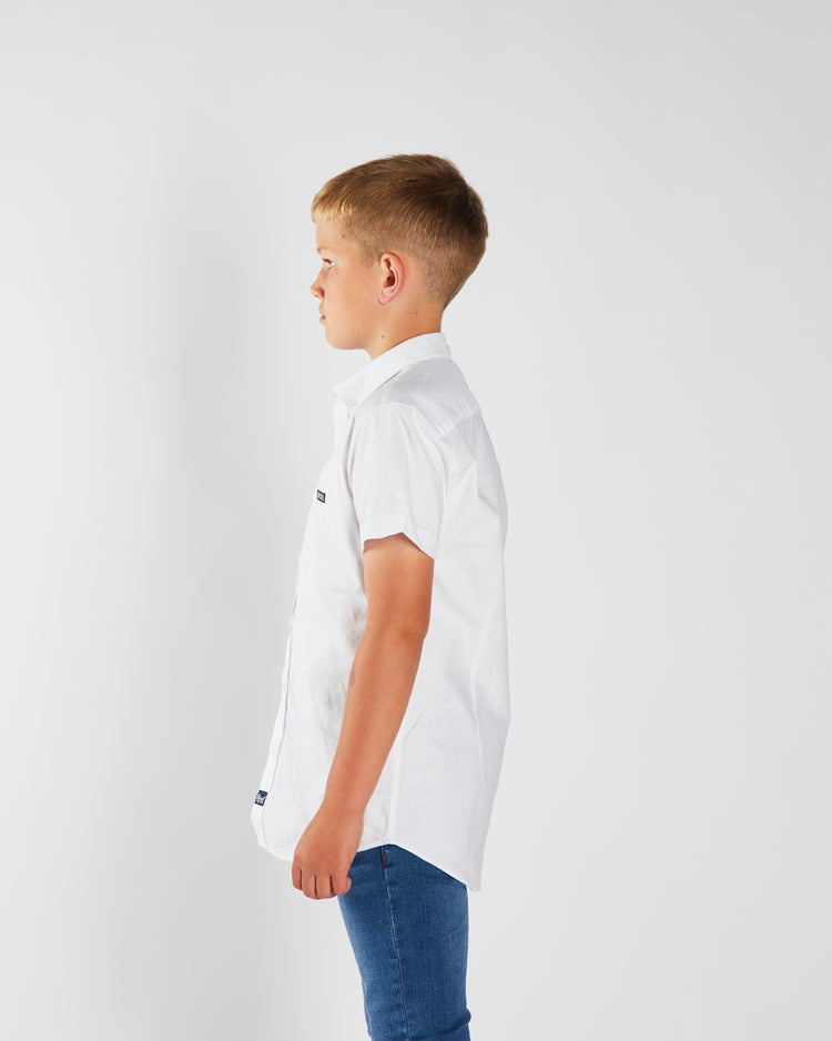 Casey Oxford Shirt White