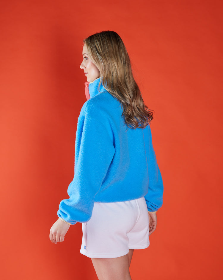 Constance Fleece Halcyan Blue