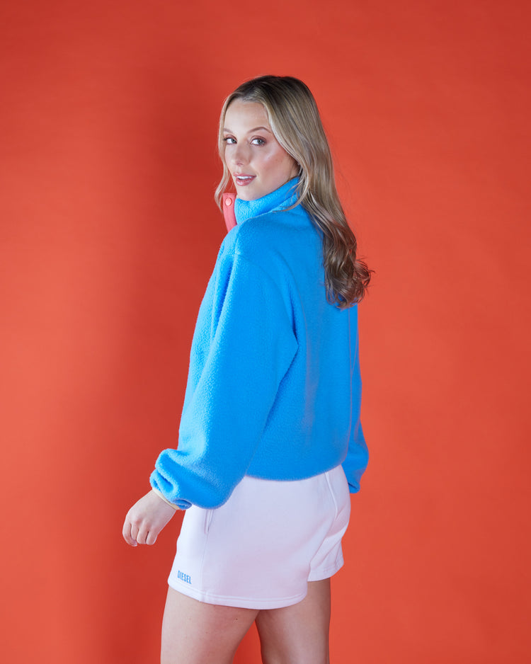 Constance Fleece Halcyan Blue