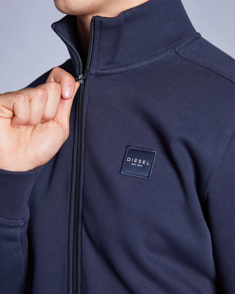 Darnell Full Zip Salute Navy
