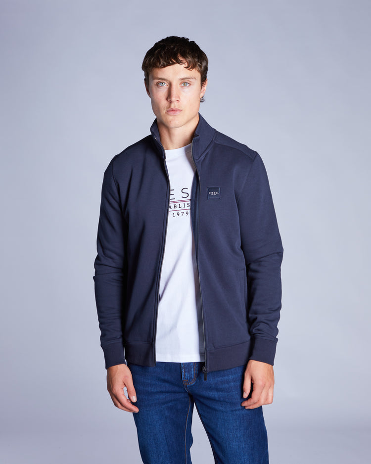 Darnell Full Zip Salute Navy