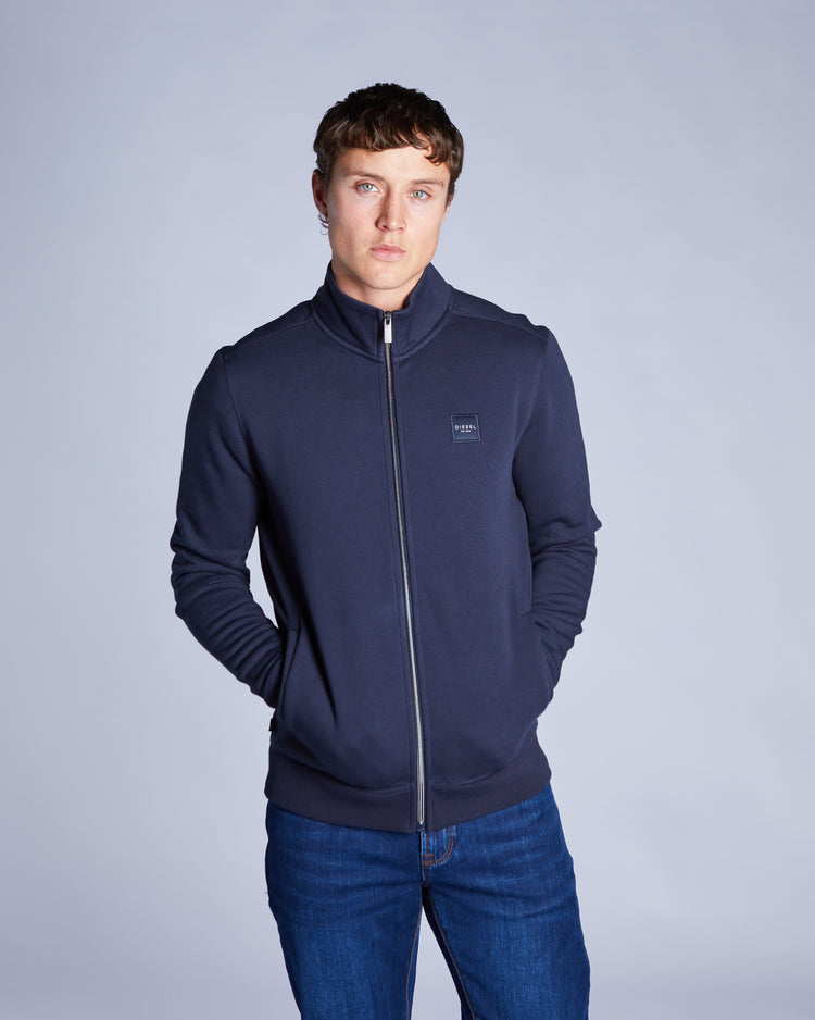 Darnell Full Zip Salute Navy