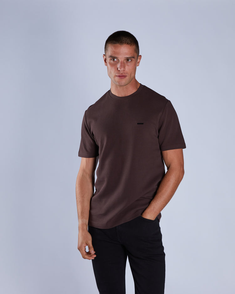 Davis Tee Dark Chocolate