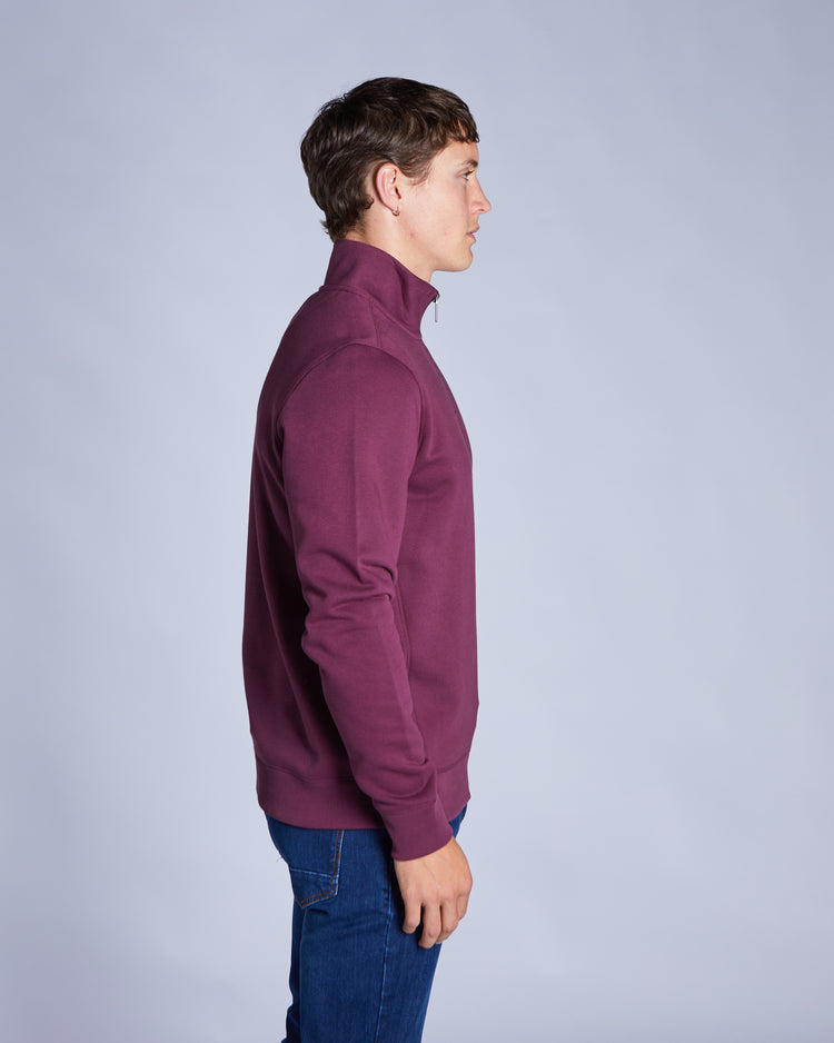 Dax Half Zip Fig